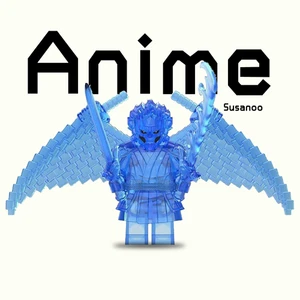 Custom Naruto Shippuden Madara Susanoo Minifigure with Base 2 inch New/Mint - Picture 1 of 2