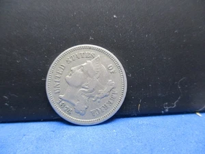 1874 United States 3CN Three Cent Nickel VF Very Fine Coin - Picture 1 of 2