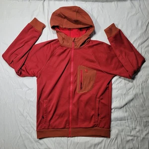 Mountain Hardwear Giacca Uomo Norse Peak Fleece Full Zip con Cappuccio, Arrugginita, M - Foto 1 di 11