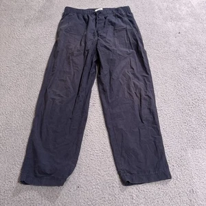 COS Pants Mens Small Blue Blue Lightweight Wide Leg Relaxed Drawstring Casual - Picture 1 of 7