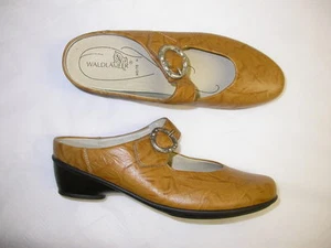 Waldlaufer Haifa Brown Slide Mary Jane Shoe 7 - Picture 1 of 3