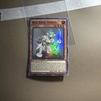 WAR ROCK WENTO - LIOV-EN086 - SUPER RARE - 1ST EDITION - NM - Image 1 of 2