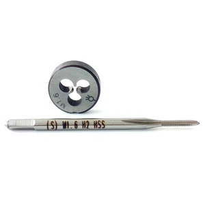 tap 1.6 + die 1.6 Threading M1.6 Superior quality HSS Right Hand tap die - Picture 1 of 4
