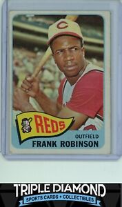 1965 Topps Baseball #120 Frank Robinson Cincinnati Reds O753