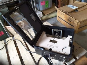 FISCHER PORTER CIRCULAR CHART RECORDER 1401mb41 1FT WATER PLOTTER 1 PEN $299 - Picture 1 of 6