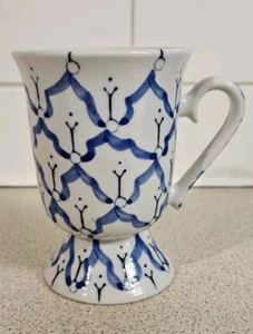 Lovely Blue And White Coffee Cup. - Picture 1 of 5
