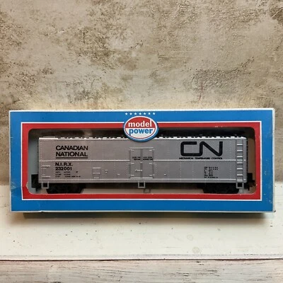 MODEL POWER #9055 C N BOX CAR, Boxed, New Old Stock - Image 1 of 3