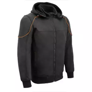 Milwaukee Leather 1764 Men's Black Soft Shell Armored Motorcycle Riding Jacket - Picture 1 of 9