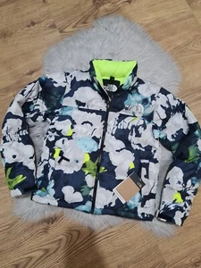 The North Face Womens Retro Nuptse 1996 Floral Print Puffer Jacket Size XS... - Picture 1 of 11
