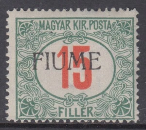 ITALY - Fiume - Tax n.10 cv 4300$ MNH** Certificate Biondi -Machine ovpr - Picture 1 of 3