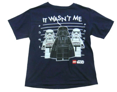 Lego Star Wars Boys Darth Vader ¡¡Alineación de cárcel!! Juvenil Pequeño (8) Negro  Foto 1 de 3