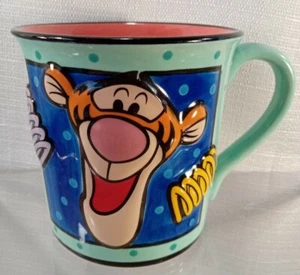 Tigger Springs Embossed Coffee Tea Mug Cup Walt Disney World Winnie the Pooh  - Picture 1 of 9