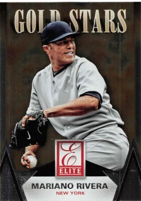 2015  Panini Elite Gold Stars #24 Mariano Rivera NM-MT - Image 1 of 2