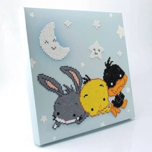 Kit Arte Diamante Looney Tunes Pintura Regalo 28 x 28 cm Regalo Regalo Navidad - Imagen 1 de 5