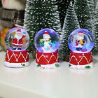 Snowman Glass Ball Exquisitely Polished Fall Resistant Christmas Glass Snow