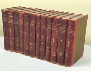 1899 LIBRARY OF UNIVERSAL HISTORY, Complete in 12 Volumes, Israel Smith Clare - Picture 1 of 24