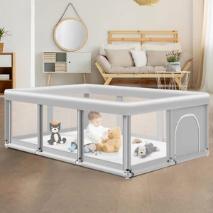 Large Baby Playpen for Toddlers, Playpen 74×50, Large Baby Play Yards Indoor & O - Picture 1 of 12