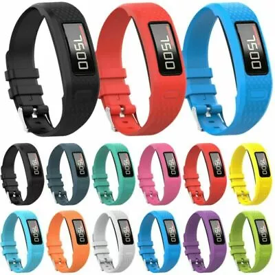 For Garmin VivoFit 2/1 Smart Watch Soft Silicone Wristwatch Band Strap Bracelet - Imagen 1 de 4