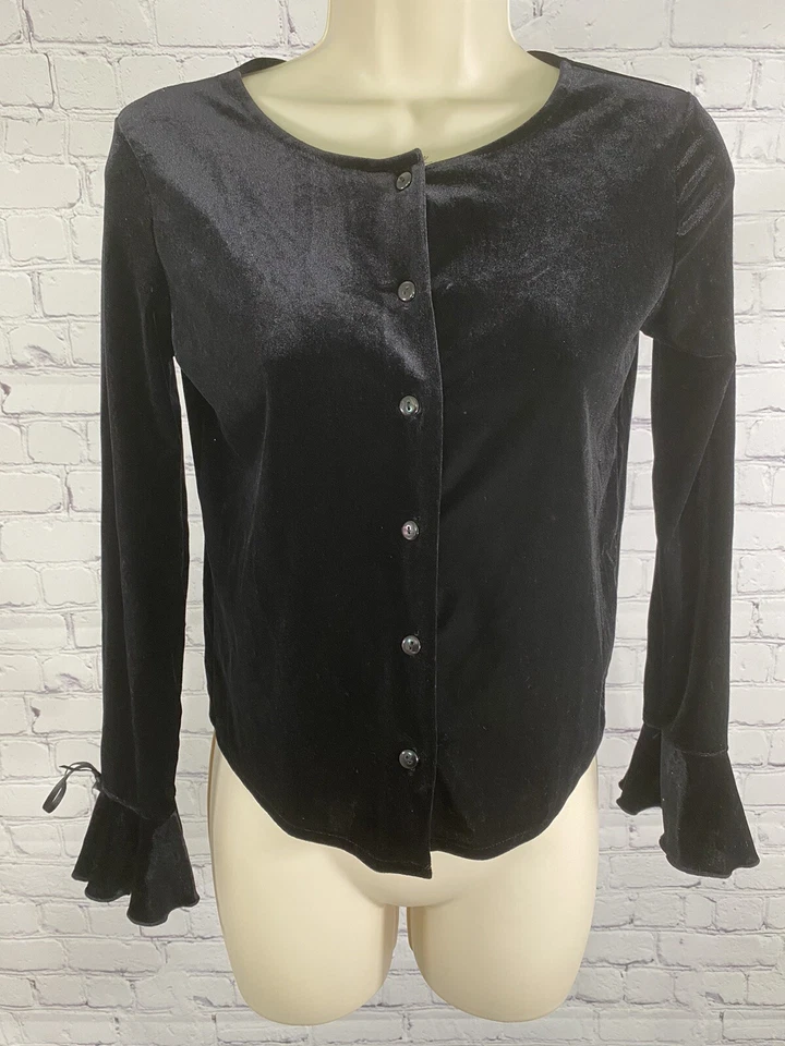 Cárdigan Suéter Circo Niñas Negro Juniors Manga Acampanada Abotonada L 10/12 Foto 1 de 4