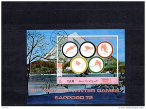 Bloque 173 Juegos Olímpicos Sapporo disciplina de invierno de los tiempos modernos - Imagen 1 de 1