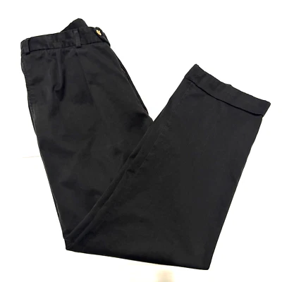 Bill's Khakis Pants Black M2P 38x30 Pleated - Image 1 of 4