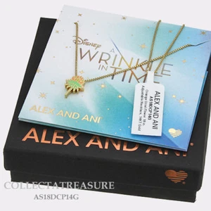 Auténtico Collar Alex and Ani Naranja Uriel 18" Ajustable 14kt GP - Imagen 1 de 1