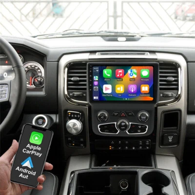 4+64GB Car Radio Android 15 Carplay GPS NAV For Dodge RAM 1500 2500 3500 2013-19 Foto 1 de 4