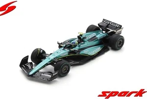 Spark 1.18 Aston Martin AMR23 2nd Monaco F1 GP 2023 Fernando Alonso( 18S900) - Picture 1 of 4