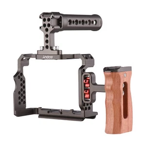 Kit de jaula de cámara con mango superior empuñadura lateral para Sony A7R III/A7 II/A7III T6B9 - Imagen 1 de 11