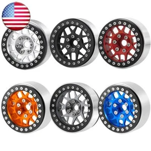 1.9" Alloy Metal Beadlock Wheel Rims for 1/10 RC Axial SCX10 90046 TRX4 Redcat - Picture 1 of 19