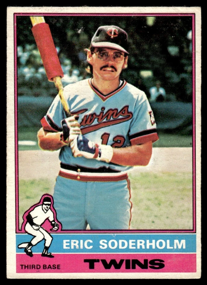 1976 O-Pee-Chee Eric Soderholm Minnesota Twins #214 R39 - Image 1 of 2