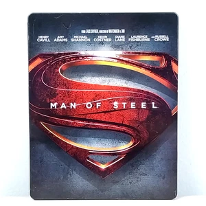 Man of Steel DVD and Blue-Ray Movie Steelbook Metal Case - Bild 1 von 9