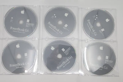 Vintage Apple Mac Macintosh PowerBookG4 Software Restore, Install discs - Image 1 of 4