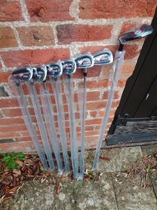 Forgan of St Andrews F100 Iron Set with Hybrid, Mens Left Hand, Steel Shafts - Picture 1 of 4