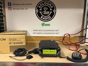 Icom ic E 2820 + Dstar + GPS + espansione banda - Zdjęcie 1 z 8