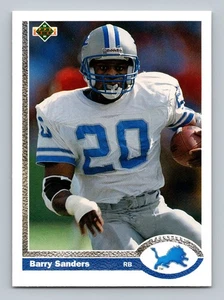 BARRY SANDERS 1991 UPPER DECK LIONS - Picture 1 of 2