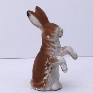 Vintage Germany Osterhase Hase Pappmaché Komposition Kreide - Bild 1 von 14