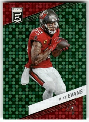 2023 Donruss Elite #76 Mike Evans Green Disco - Image 1 of 2