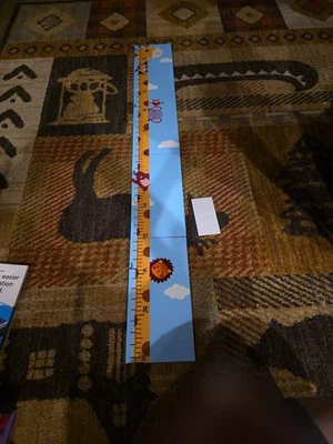 Tabla de crecimiento de madera maciza para marcos de fotos para niños, rastreador de hitos de altura Foto 1 de 3