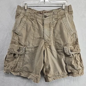 Vtg Y2K Hollister Cargo Shorts Mens 32 Super Baggy Pockets Utility Skater Grunge - Picture 1 of 12