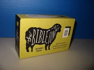 The Bible Is Funny Card Game New Factory Sealed See pics - Foto 1 di 8
