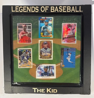 Ken Griffey Jr. Mariners Plaque – Custom Resin Art Card Display 1/1 – The Kid - Image 1 of 4