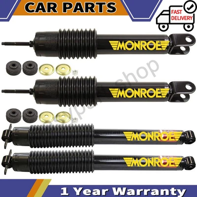 Conjunto de amortecedores dianteiros traseiros Monroe amortecedor para Hummer H3T 2010 2009 - Imagem 1 de 4