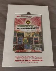 PSL Egret II Mini Arcade Memories Vol.1 SD Card + Booklet from japan USED - Picture 1 of 3