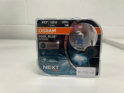 Tried-on! OSRAM H7 5000K Cool Blue Intense Next Gen Headlight bulbs 64210CBN 55W - Image 1 of 4