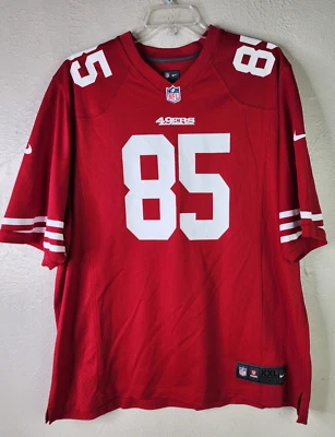 Футболка NFL Nike On Field XXL San Francisco 49ers Vernon Davis No85 красная - Изображение 1 из 4