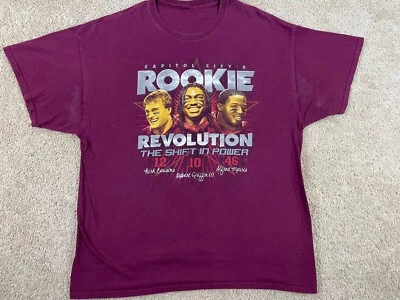 Camiseta Capitol City's Rookie Revolution NFL Para Hombre Talla 45 Estampado Gráfico Púrpura Foto 1 de 4