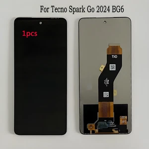 Numériseur écran tactile LCD d'origine assemblage complet pour Tecno Spark Go 2024 BG6 - Photo 1 sur 2