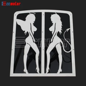 Cubierta protectora de rejilla de radiador estilo chica sexy para parrilla Yamaha Banshee 1987-2012 - Imagen 1 de 8