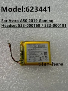 NEU Original Akku für Astro A50 2019 Gaming Headset 533-000169/533-000191 - Bild 1 von 2